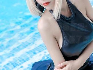 Kitkat Cosplay带来的新套图:贞德Alter女仆装更新,太带感了吧?