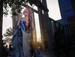 奶狮不咬人的女孩写真，COS得让人多看两眼，哼哼，你以为你逃得掉吗？