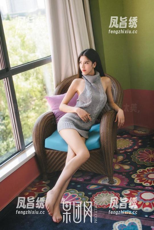 果团网 - 陈雅漫的女仆写真：画面太美，难以移开视线…