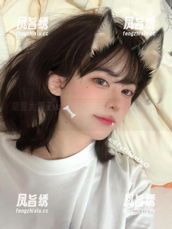 眼酱大魔王w的套图，天使化身能不能让我不乱想呢？
