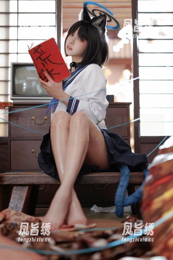 纸悦Etsu_ko的天台私拍，没想到天台也能这么迷人～