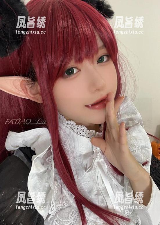 原图全套看这里，迷之呆梨的豹纹造型，想不想试试？